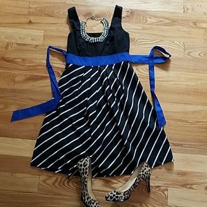 Black & white dress